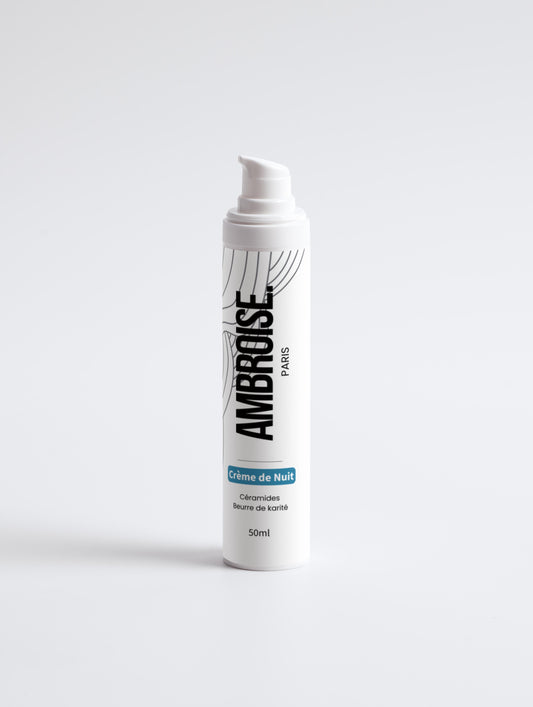 Crème de nuit réparatrice Ambroise Paris – tube 50 ml face avant