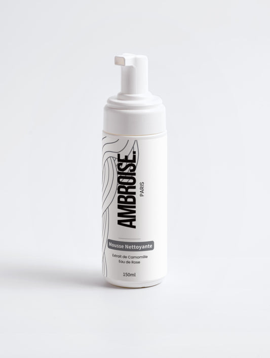 Mousse nettoyante visage Ambroise Paris – flacon 150 ml face avant